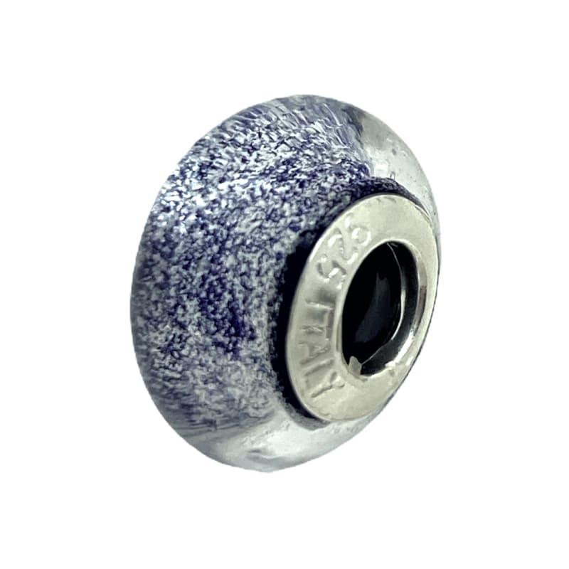 Charm ovalo degradado morado Murano y Plata Italiana 925 - Metalli - Default Title - Perfumisimo